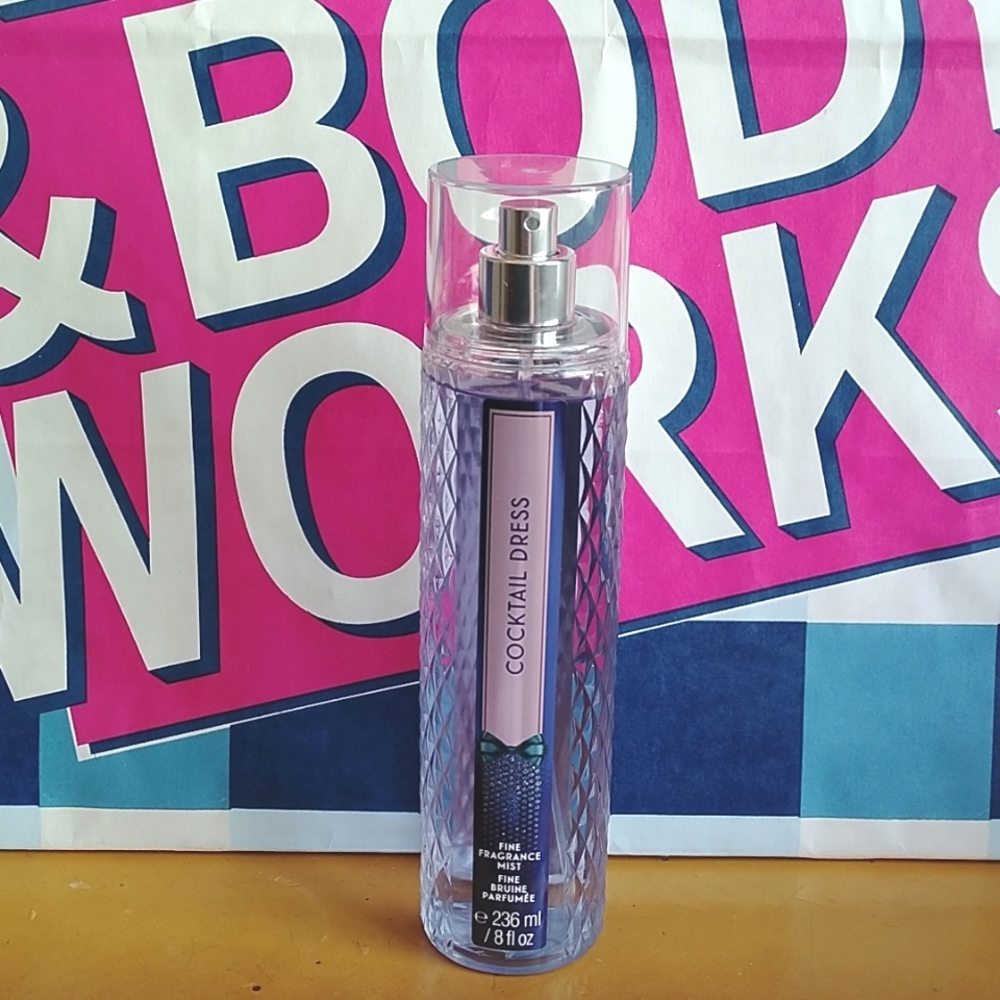 HTF🔥Bath & Body Works Cocktail Dress Fine Fragrance Mist